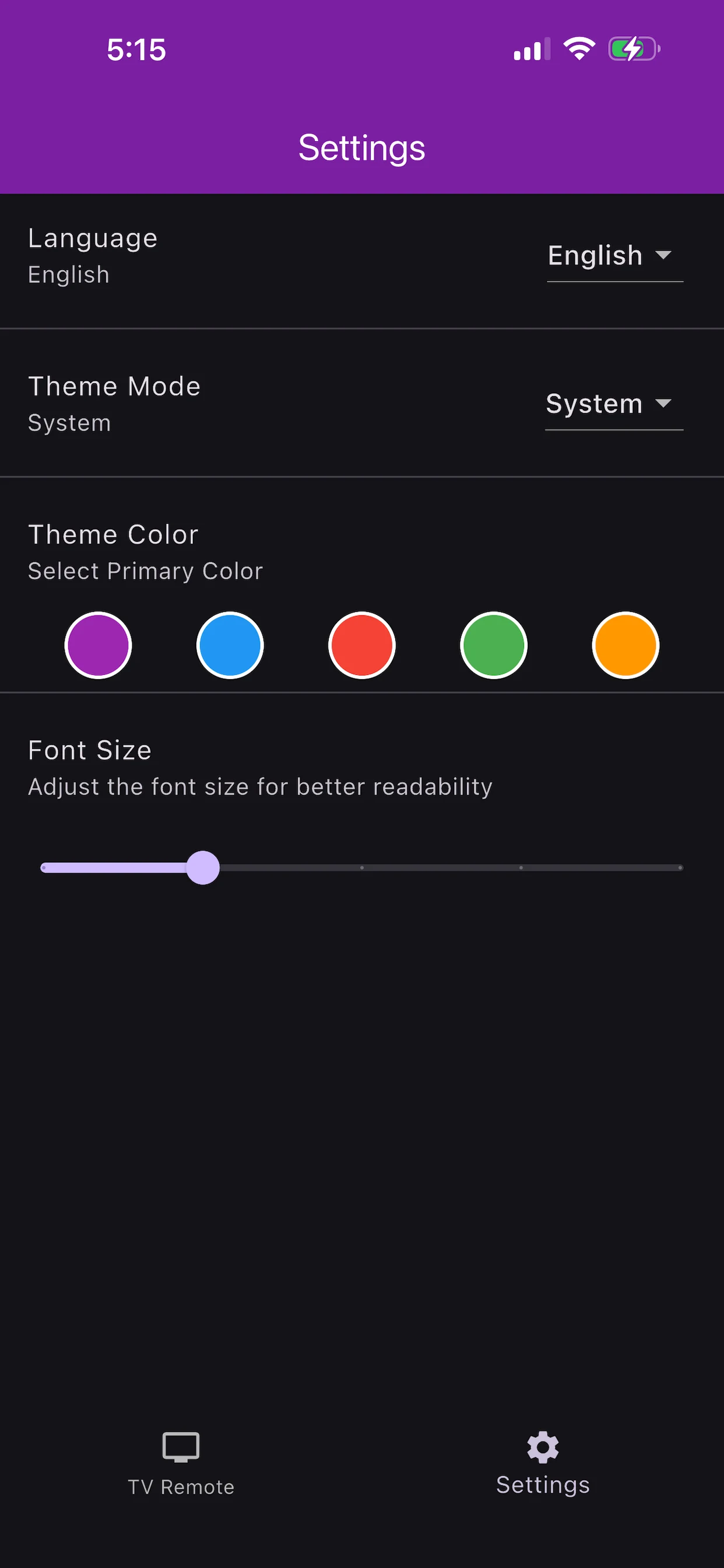 X TV Remoter screenshot